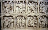 Sarkofag med religiøse motiver i Vatikan museerne