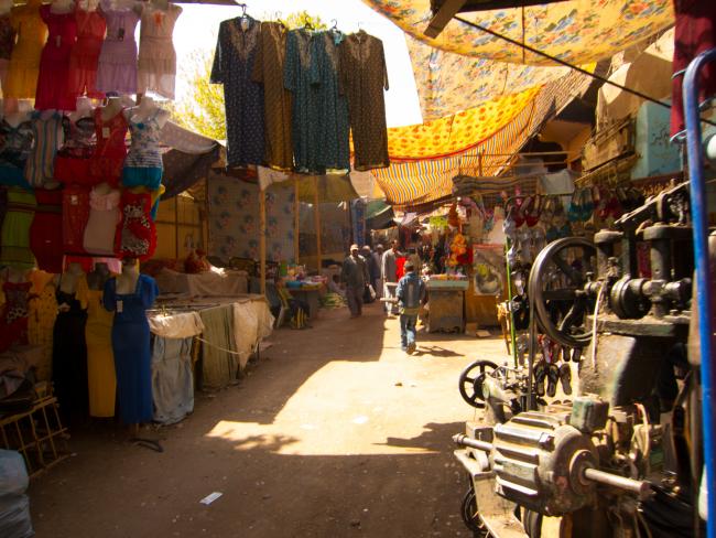 Markedet i Luxor