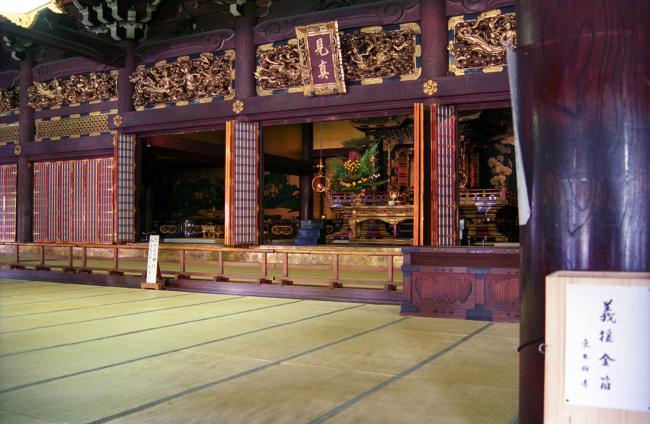 Alteret i Higashi Honganji templet